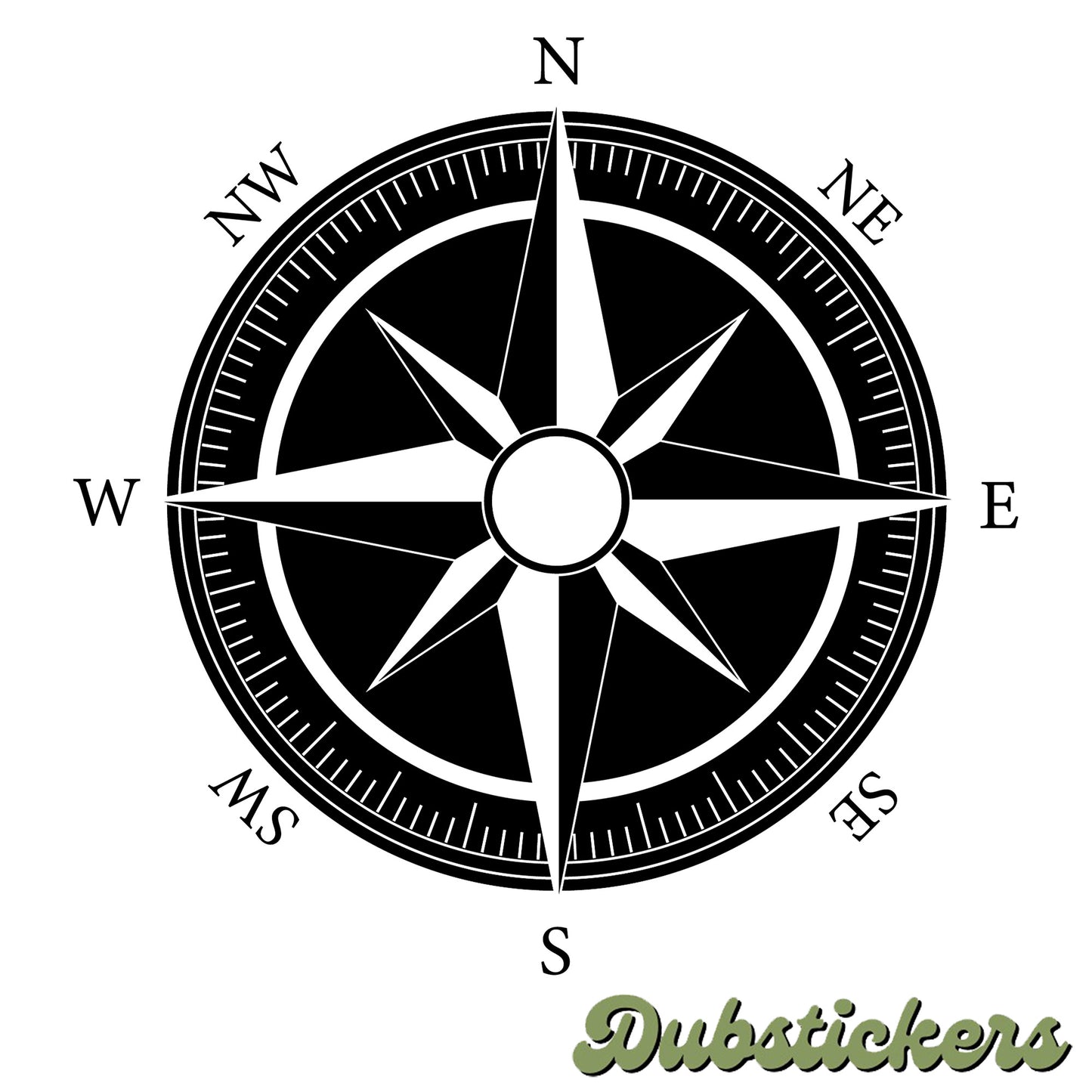 Compass Decal