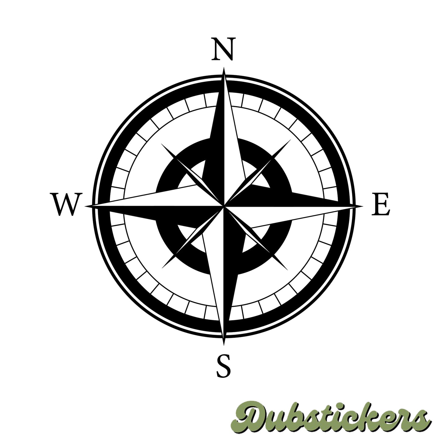 Compass Decal