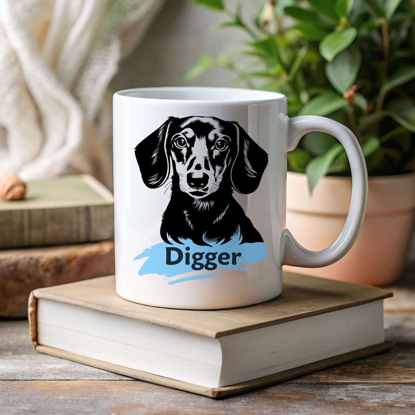 Personalised Dachshund Mug