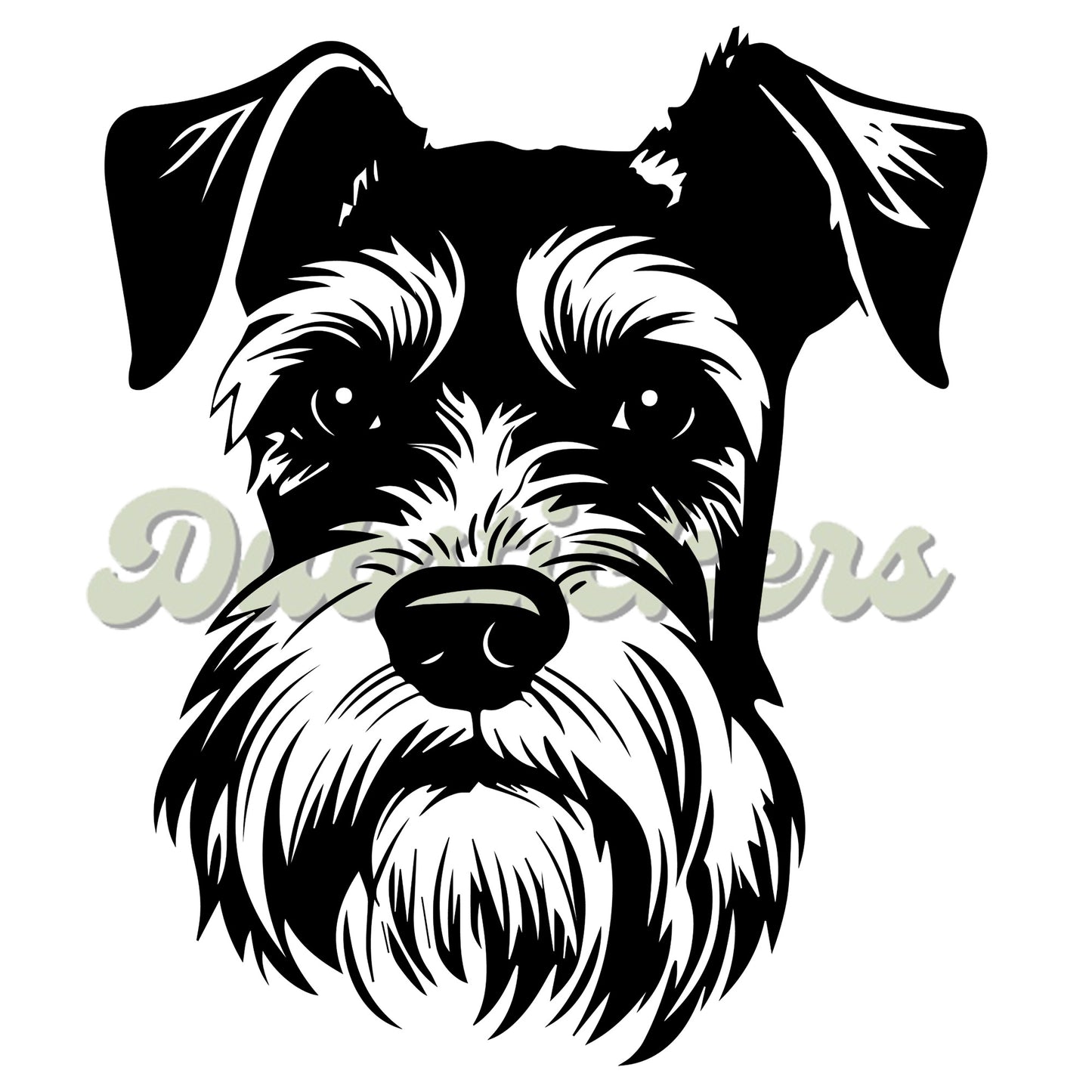 Miniature Schnauzer Decal