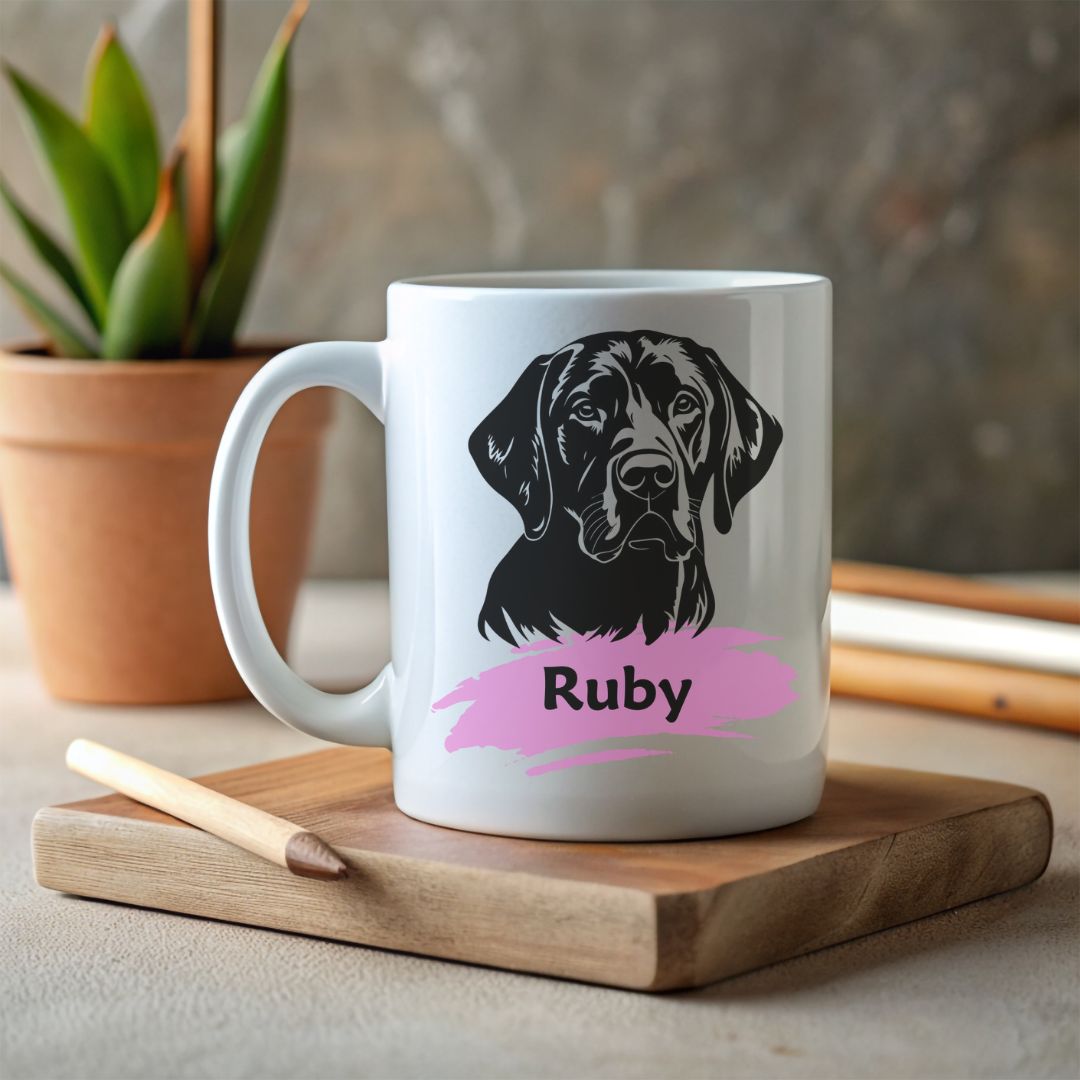 Personalised Labrador Mug