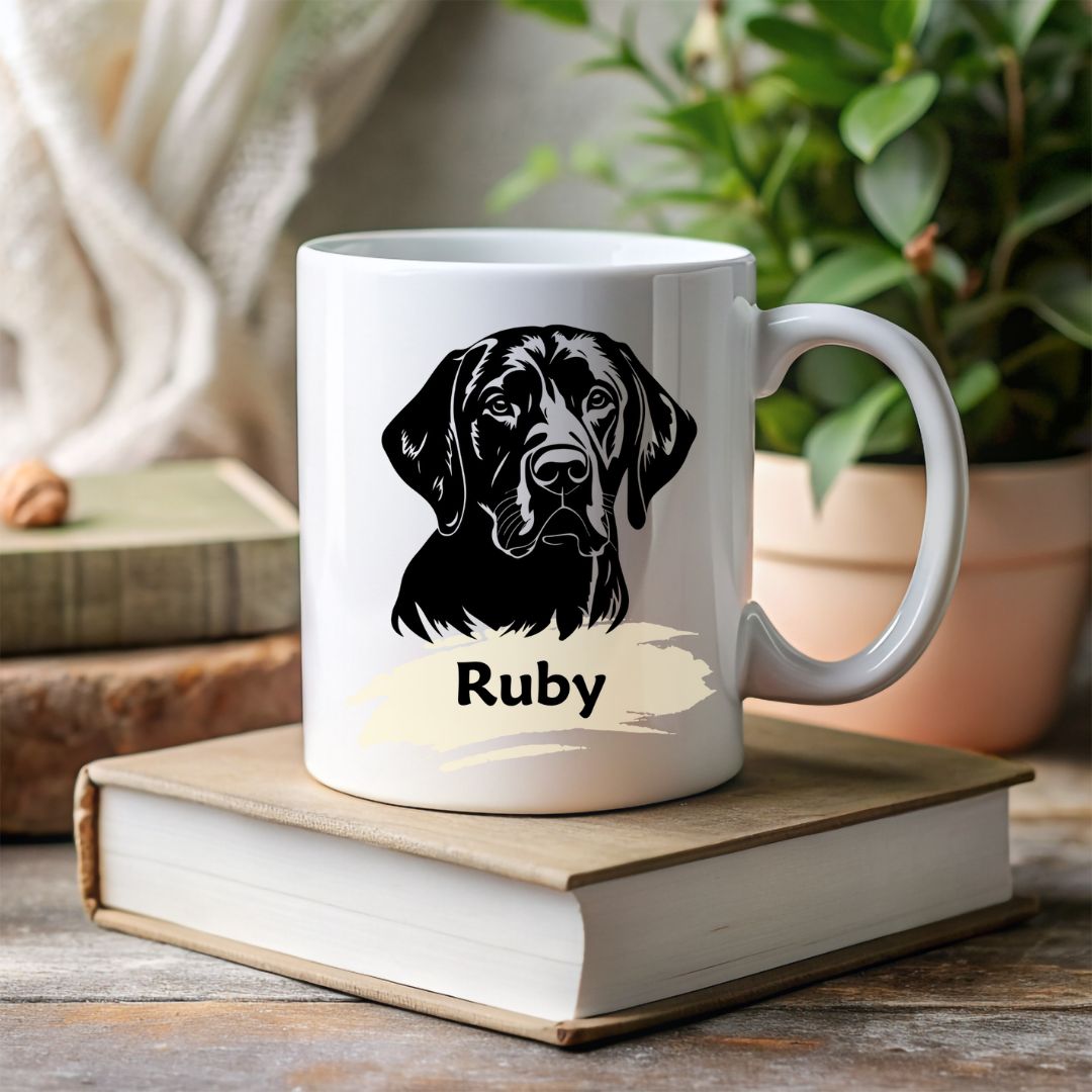 Personalised Labrador Mug