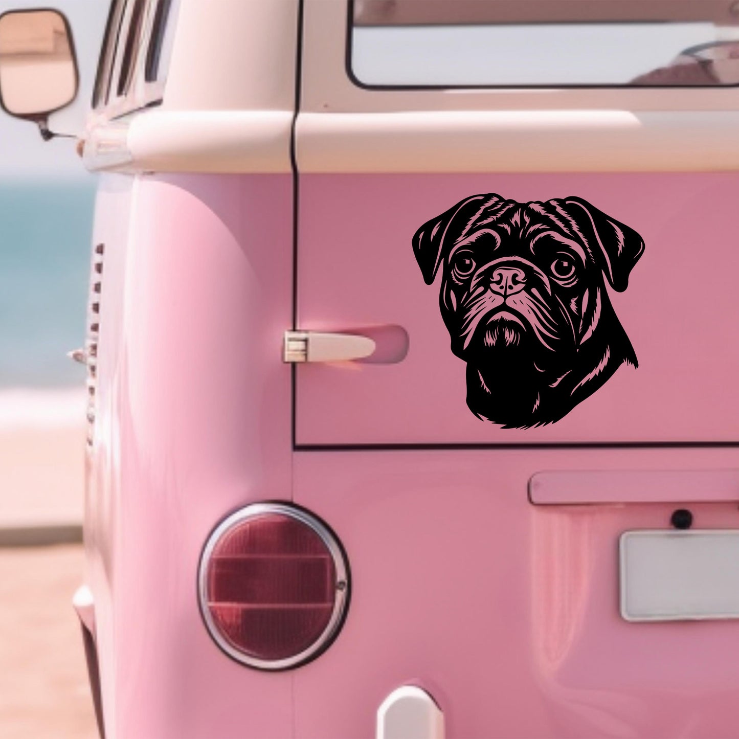 Pug Decal