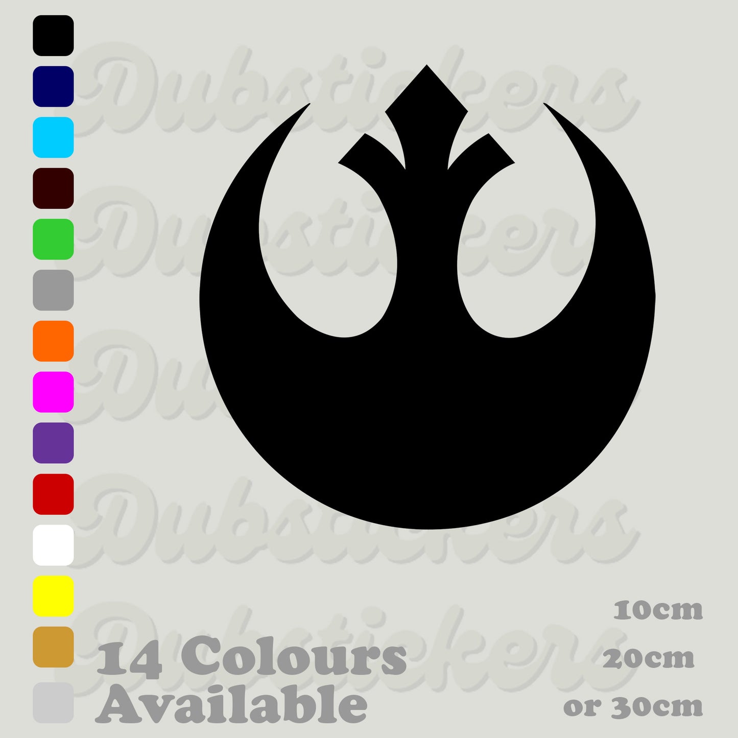 Rebel Alliance Emblem Decal