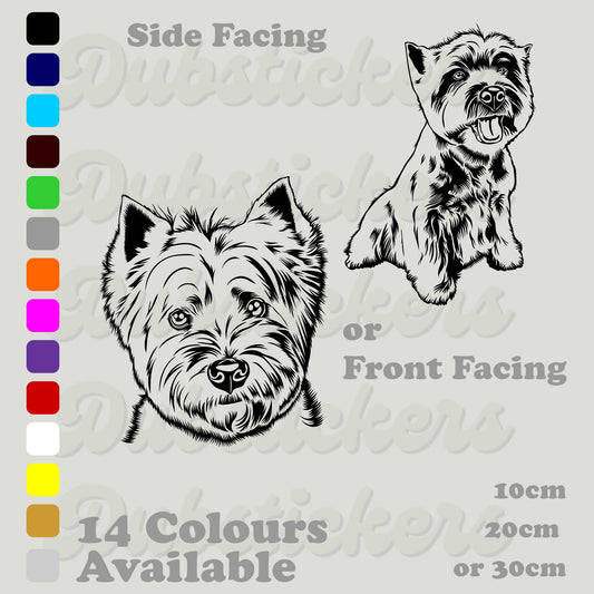 West Highland Terrier Decal