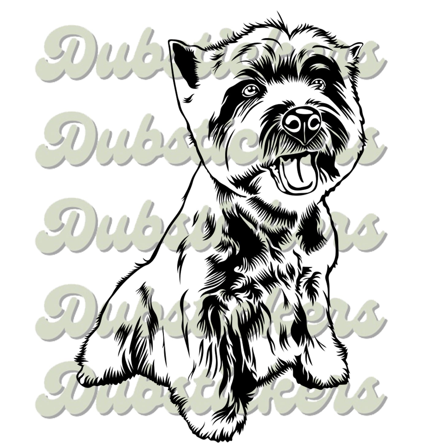 West Highland Terrier Decal