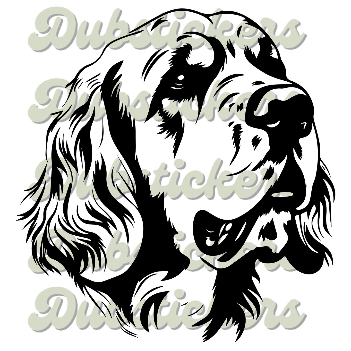 Clumber Spaniel Decal