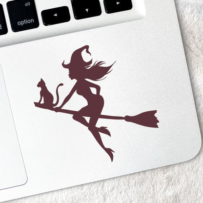 Witch Silhouette Vinyl Stickers Magick Dark Academia Fairy Witch