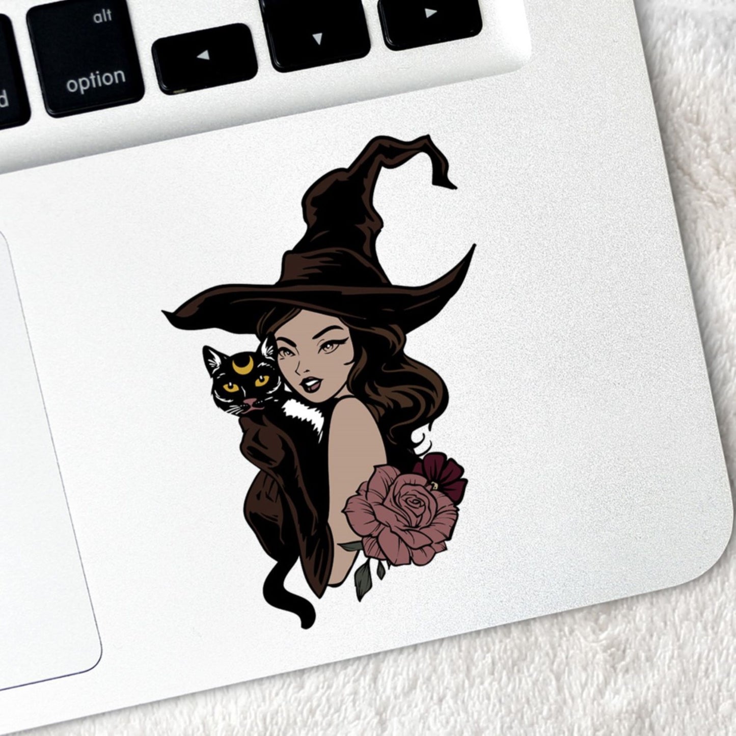 Witch & Cat Vinyl Stickers Magick Dark Academia Fairy Witch