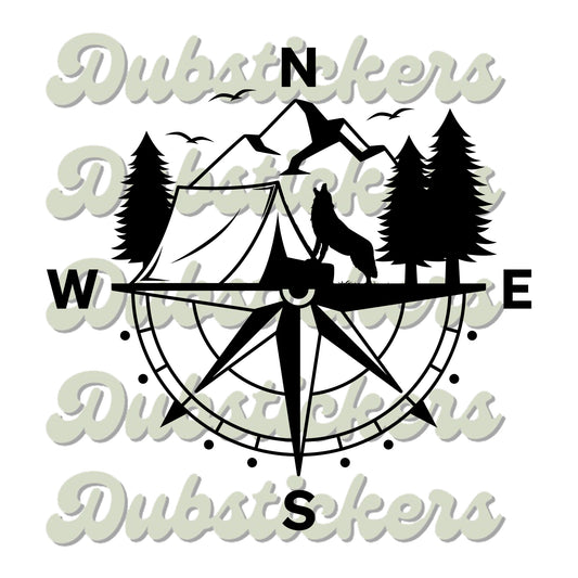 Compass – Dub Stickers